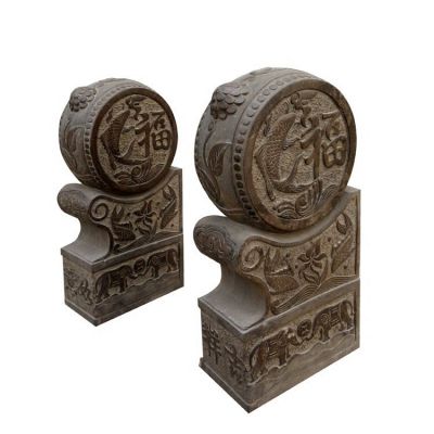 影響青石仿古竹子浮雕石門墩報價的因素有哪些？
