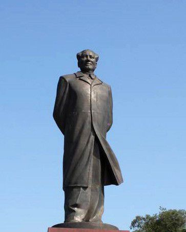 校園偉人銅雕毛主席毛澤東雕塑