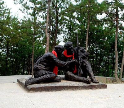 抗戰時期人物廣場紀念銅雕抗戰雕塑