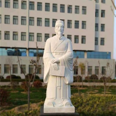 校園名人漢白玉雕塑醫院醫學院古代著名人物雕像