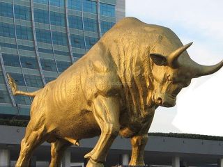 雕塑廠家大型銅雕牛